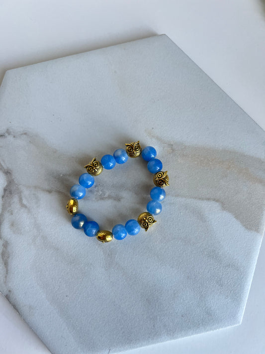 CARRY ØN. CARRIE ON Bracelet - Azure Blue